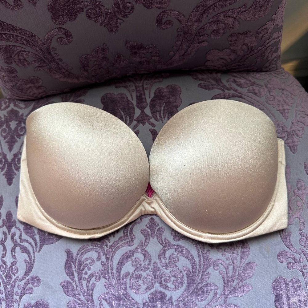 Strapless Nude Smooth Push-Up Bra - Women Intimates & Sleepwear